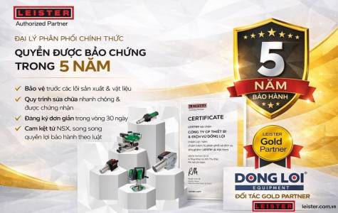 Đăng ký kích hoạt bảo hành 5 năm Leister